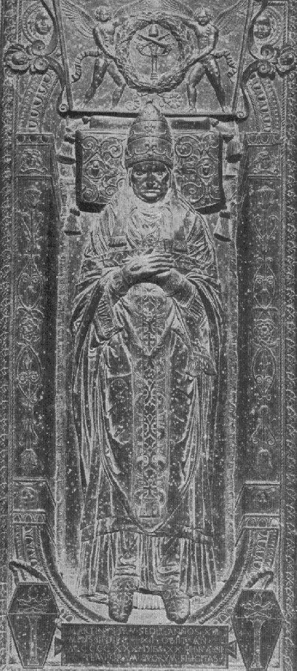 Grabplatte Papst Martin V.