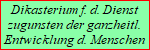 zum Dikasterium f. d. Dienst zugunsten der ganzheitl. Entwicklung des Menschen