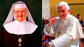 Wie Benedikt XVI. und andere auf den Tod von Mutter Angelica reagiert haben