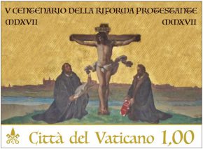 Vatikan bringt Briefmarke mit Luther und Melanchthon zu Ehren der Reformation heraus