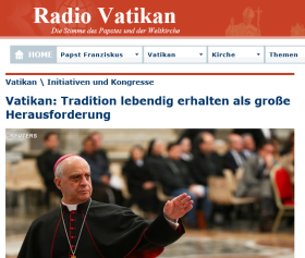 Quelle: Radio Vatikan (Screenshot)