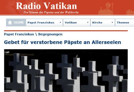Vatikan: Radio Vatikan schlecht informiert? (Update)