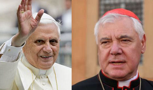 Niemals im Ruhestand: Benedikt XVI. schreibt Gerhard Ludwig Müller