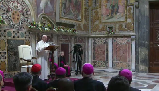 Papst würdigt Menschenrechtserklärung und kritisiert 68er-Verwerfungen
