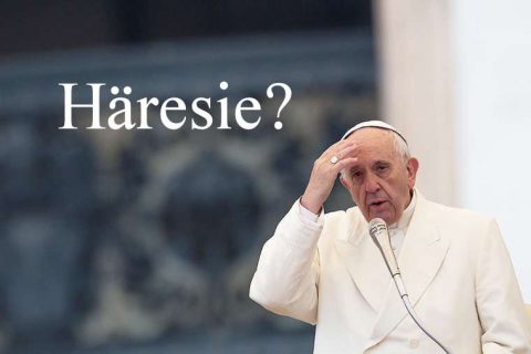 Papst sagt, er bete für jene, die ihn "Häretiker" nennen