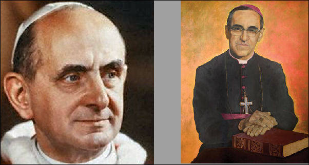 Heiligsprechung von Oscar Romero, Paul VI. und vier weiteren am 14. Oktober